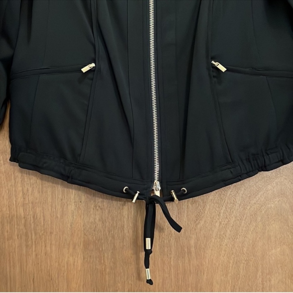 Cache Black Utility Jacket With Drawstring Waist … - image 3